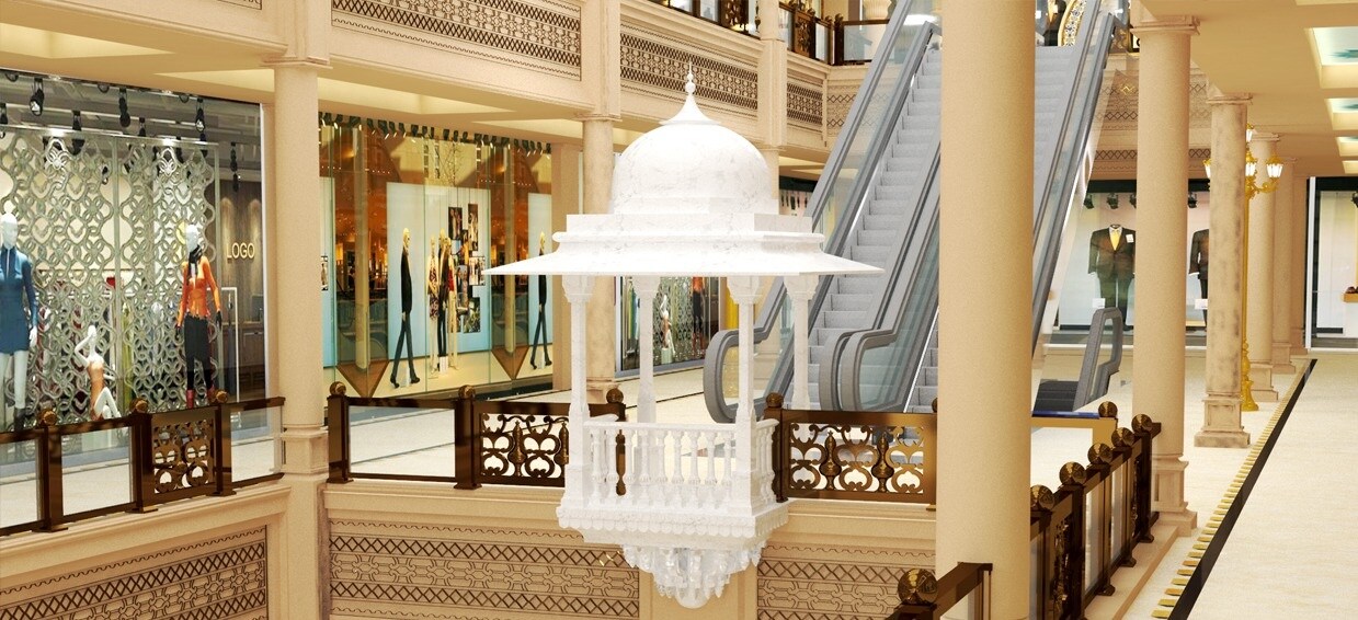 Omaxe Chandni Chowk Commercial Interiors 2