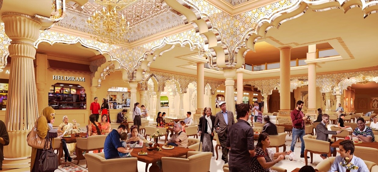 Omaxe Chandni Chowk Commercial Interiors 3