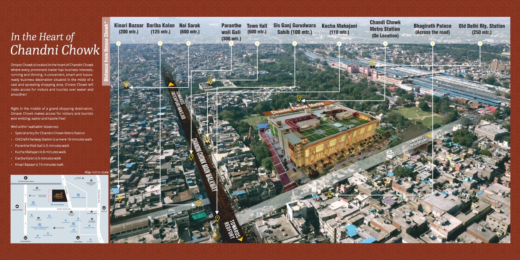 Omaxe Chandni Chowk Location Image 2