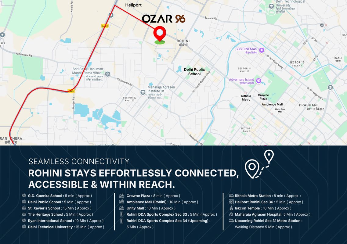 Ozar 96 Location Image