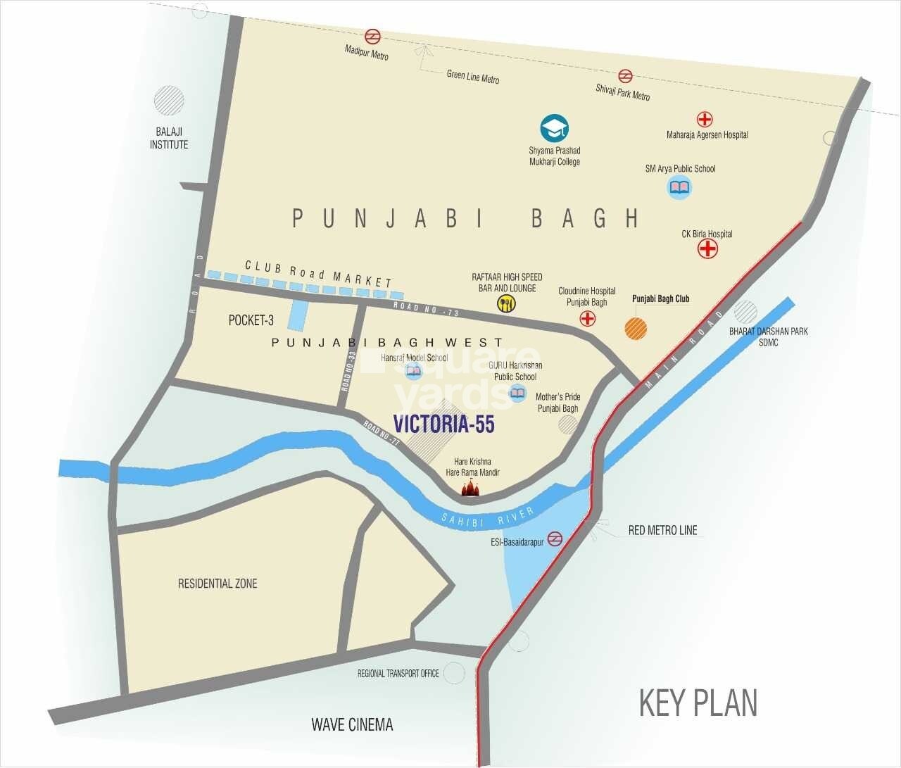 Prabhatam Victoria 55 Location Image