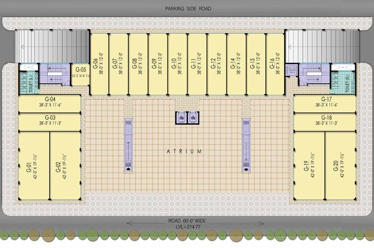 Puri PP City Centre Floor Plans 1