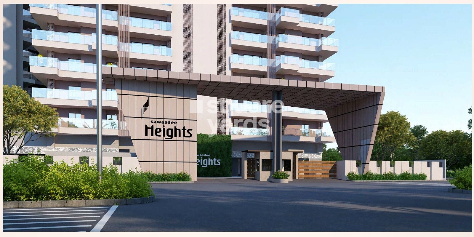 Sawasdee Heights Entrance View