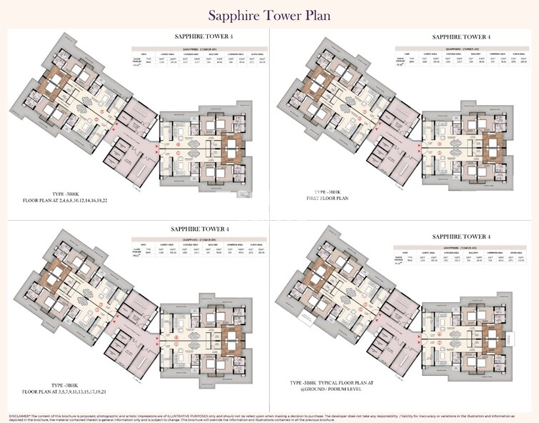 Sawasdee Heights Floor Plans 1