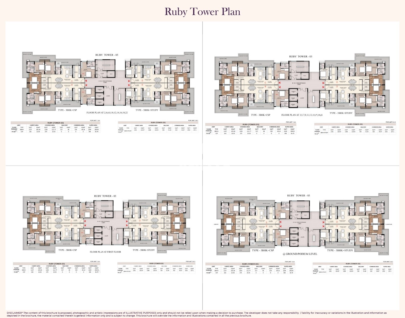 Sawasdee Heights Floor Plans 2