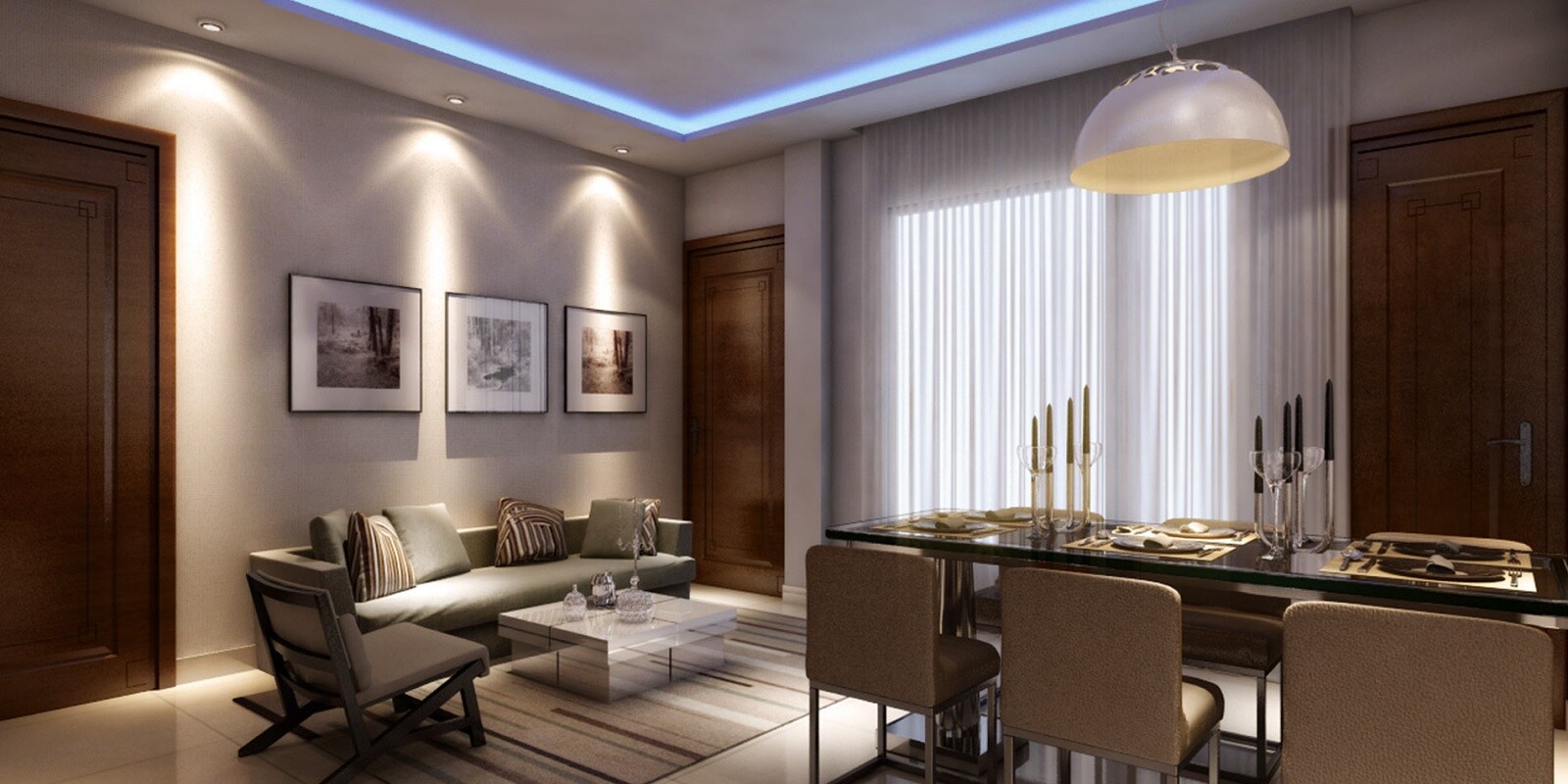 The Bhagwati CGHS Apartment Interiors 2