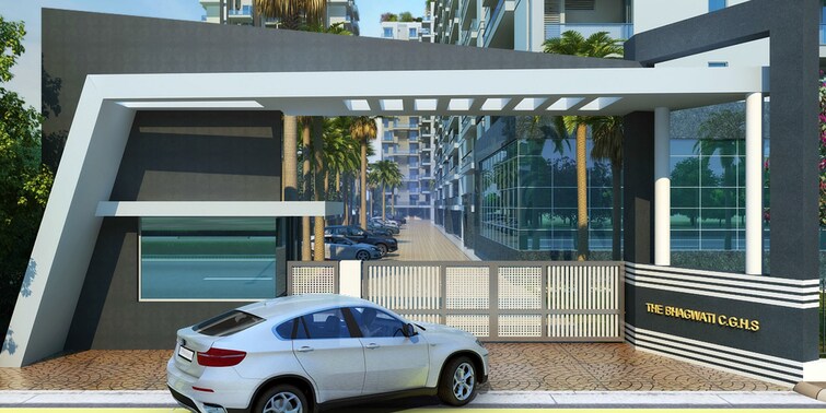 The Bhagwati CGHS Entrance View