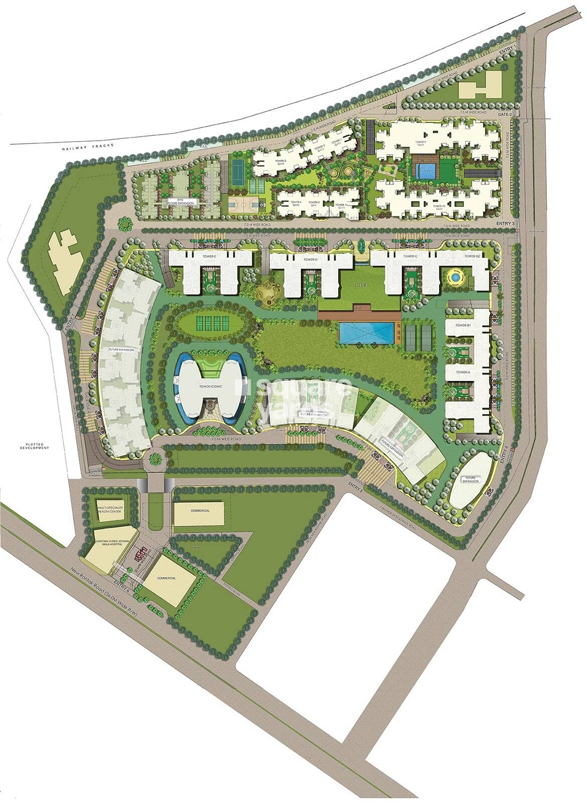 Unity Premium Residences Master Plan 1