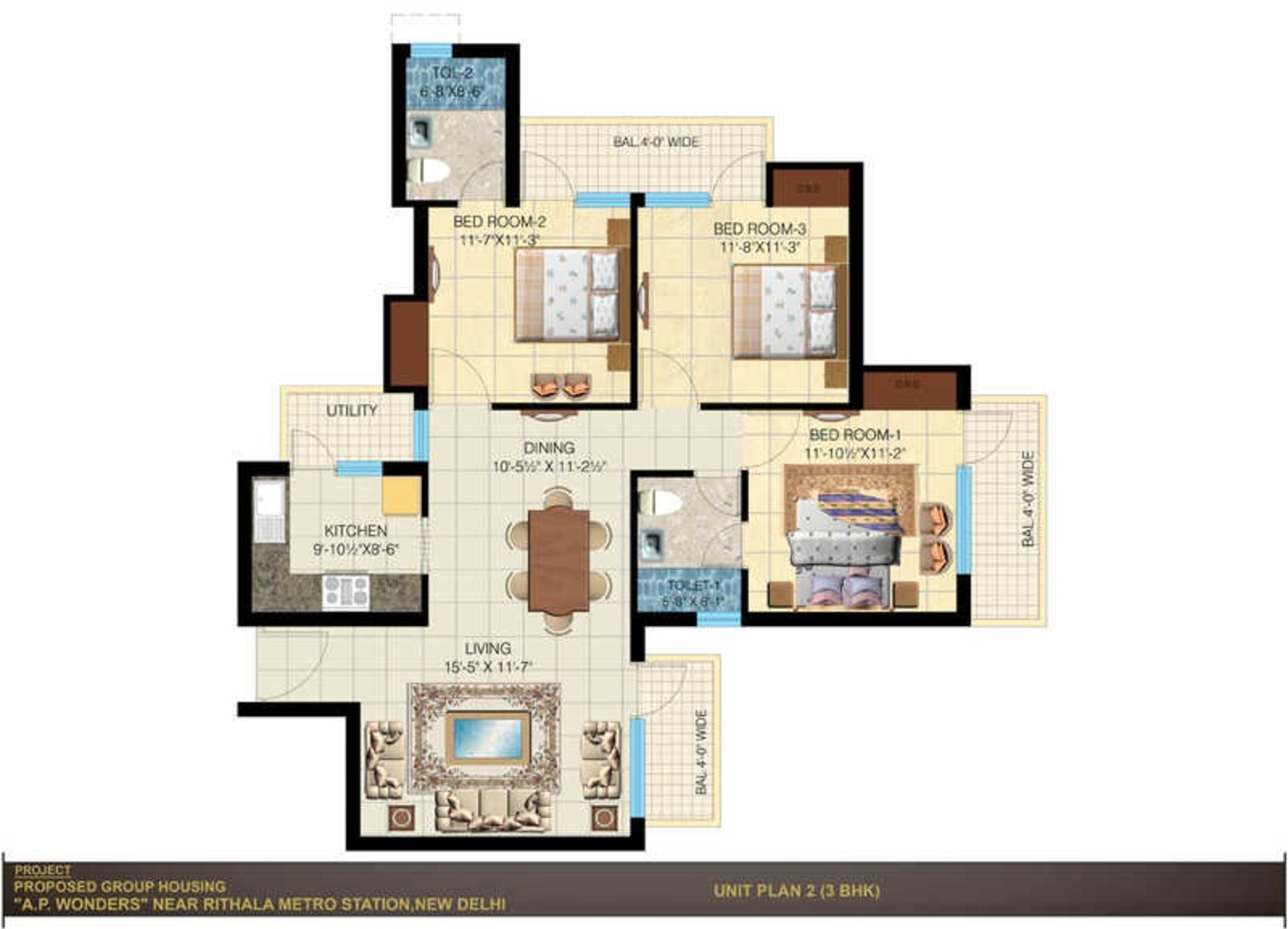 a p wonders apartment 3 bhk 1500sqft 20212512152557