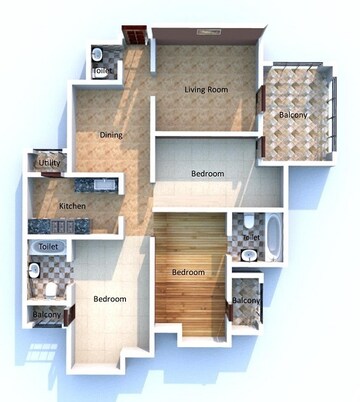  3 BHK Apartment at Sector 10 Dwarka – for Sale
