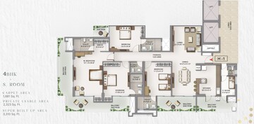  4 BHK Apartment at Garur Golf Island, Sector 19b Dwarka – for Sale