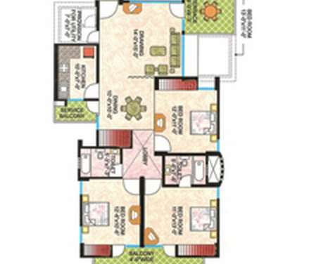 gokul apartment delhi apartment 3 bhk 1700sqft 20205228115240