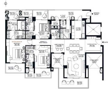  3 BHK Apartment at Chattarpur – for Sale