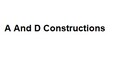 A And D Constructions Developer Logo