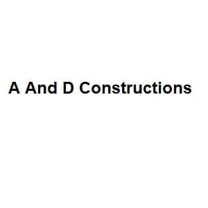 A And D Constructions logo