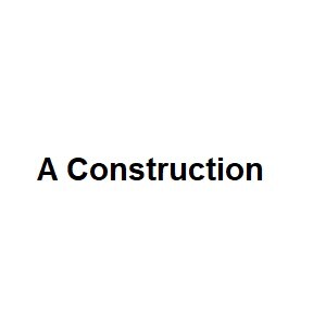 A Construction logo