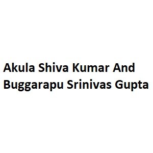 Akula Shiva Kumar And Buggarapu Srinivas Gupta Logo