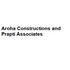Aroha Constructions and Prapti Associates Developer Logo