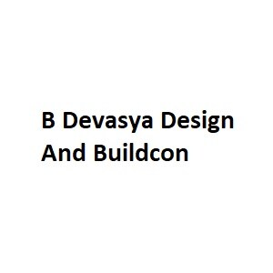 B Devasya Design And Buildcon Logo