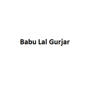 Babu Lal Gurjar Logo