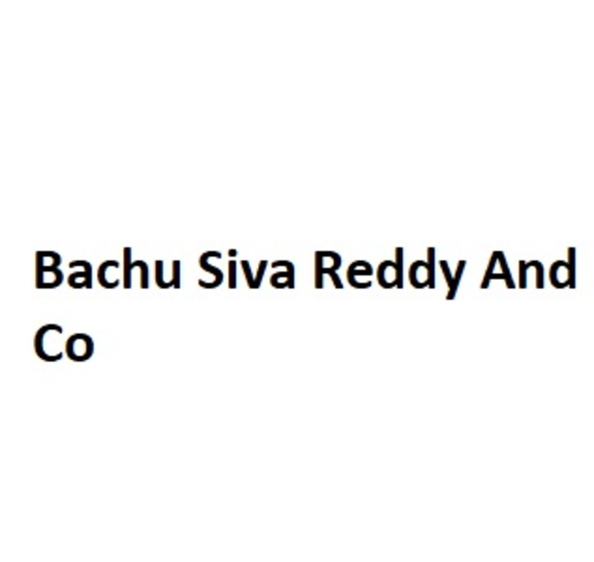 Bachu Siva Reddy And Co