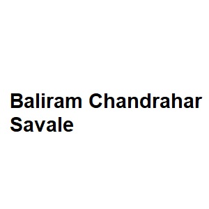 Baliram Chandrahar Savale