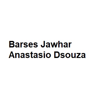 Barses Jawhar Anastasio Dsouza