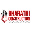 Bharathi Construction Logo
