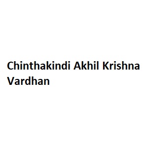 Chinthakindi Akhil Krishna Vardhan