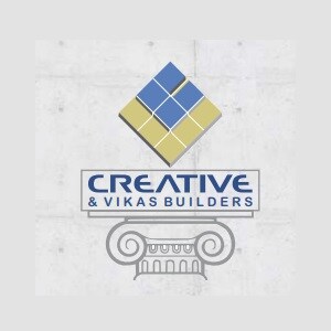 Creative And Vikas Builders Developer Logo