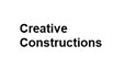 Creative Constructions Developer Logo
