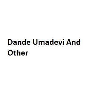 Dande Umadevi And Other