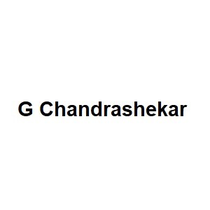 G Chandrashekar