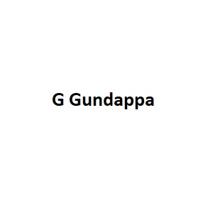 G Gundappa