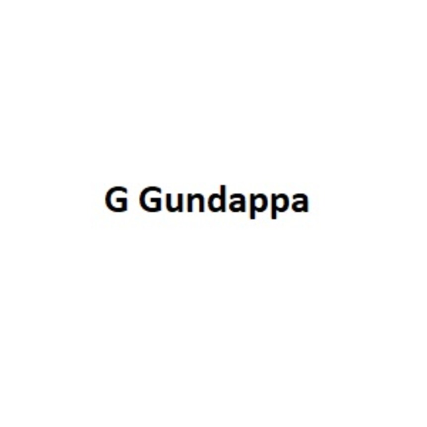 G Gundappa