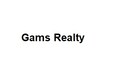 Gams Realty Developer Logo