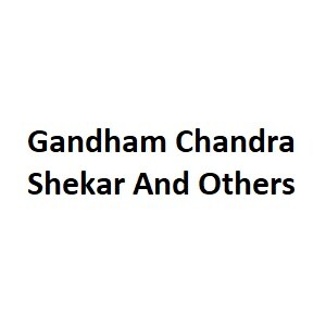 Gandham Chandra Shekar And Others Developer Logo
