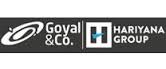 Goyal and Co and Hariyana Group Developer Logo