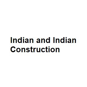Indian and Indian Construction developer logo
