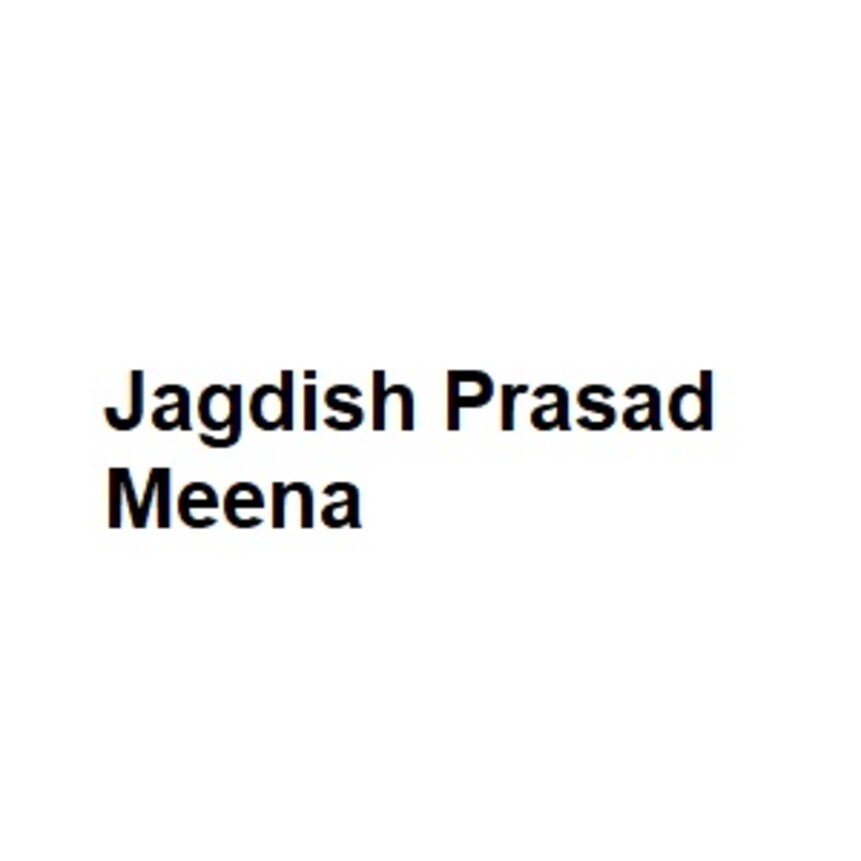 Jagdish Prasad Meena