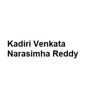 Kadiri Venkata Narasimha Reddy