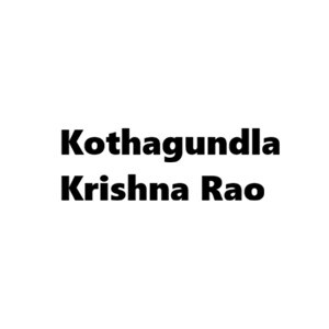 Kothagundla Krishna Rao Developer Logo