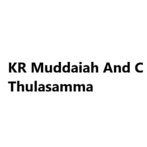 KR Muddaiah And C Thulasamma logo