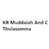 KR Muddaiah And C Thulasamma KR Muddaiah And C Thulasamma Developer Logo
