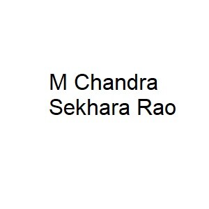 M Chandra Sekhara Rao Logo