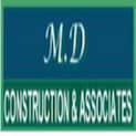 M D Construction and Associates Logo