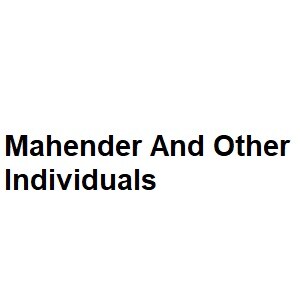 Mahender And Other Individuals Logo