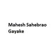 Mahesh Sahebrao Gayake