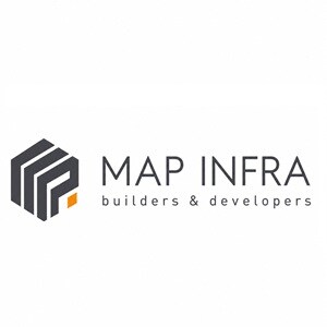 Map Infra Builders And Developers Logo