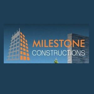 Milestone construction developer logo
